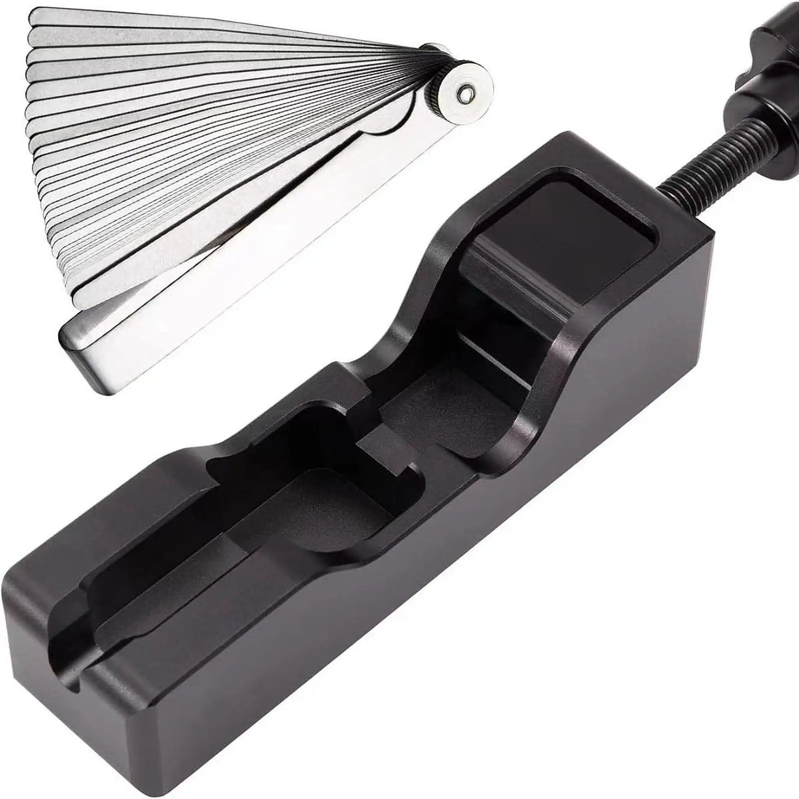 Universal Aluminum Alloy Spark Plug Gapping Adjustment Tool Easy Use Parts for Automotive Repair Work