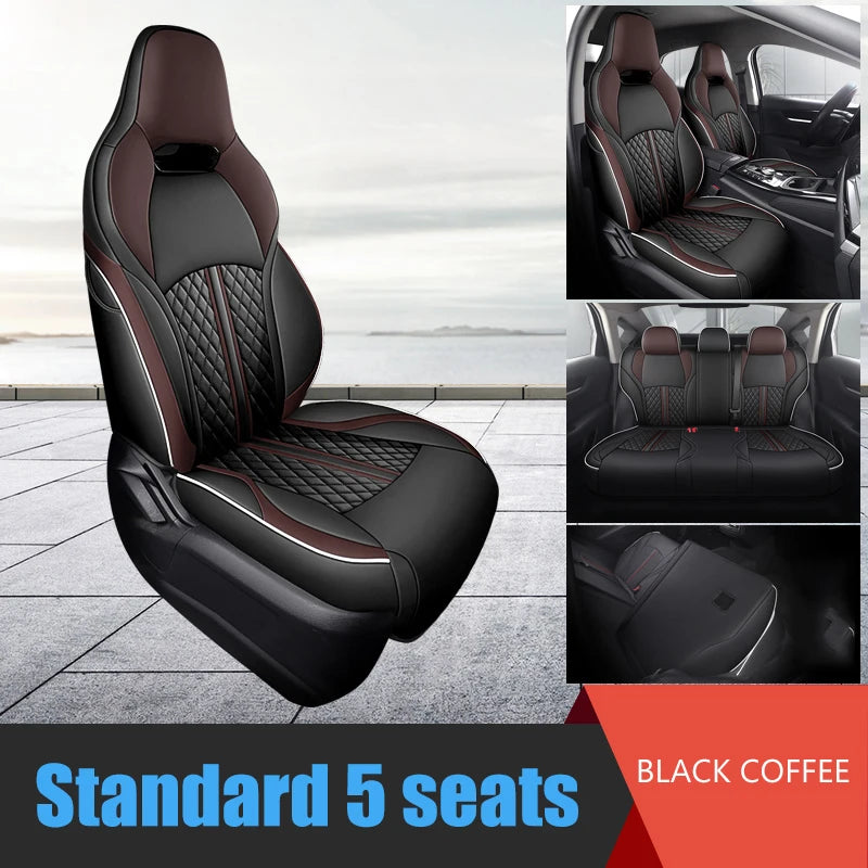 Luxury Interior Upgrade Car Seat Covers For BYD Destroyer KING 05 2022 2023 2024 Waterproof Leather Automotive Seat Cushion