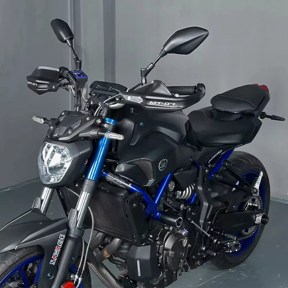 For YAMAHA MT07 FZ07 2014-2024 MT-07 Handguard Motorcycle Handlebar Wind Deflector Hand Guard Handle Lever Protector Accessories