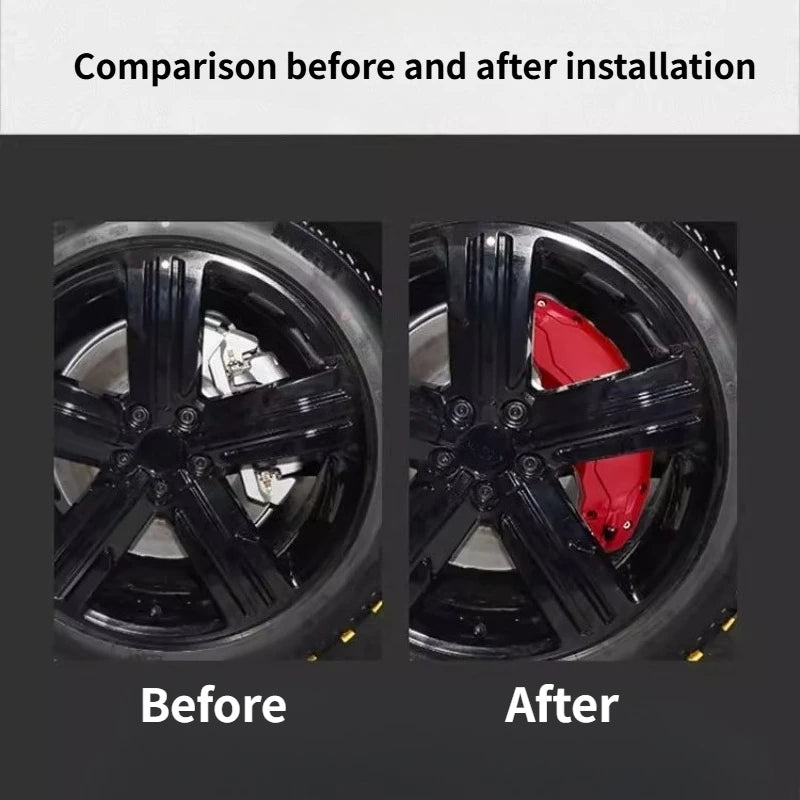 Aluminum Alloy Car Brake Caliper Cover for Jishi 01 Polestones 01 ROX 01,Front Rear Wheel Hub Caliper Shell Decor Upgrade Parts