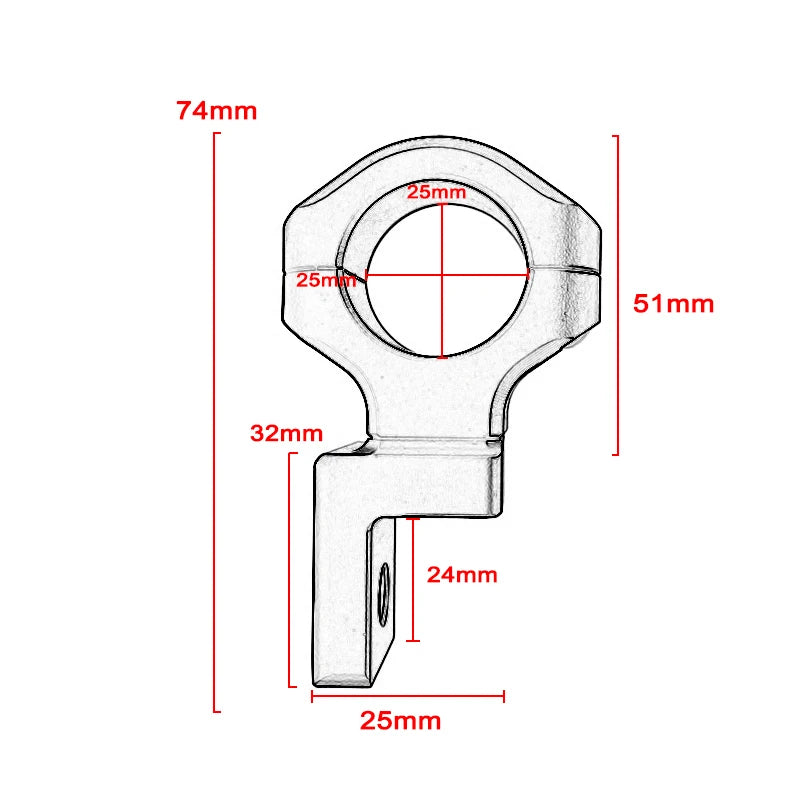 For BMW R1200GS R1250GS R 1200 GS LC R 1250 GS ADV Adventure Motorcycle LED Lights Bracket Auxiliary Lights Fog Lights Brackets