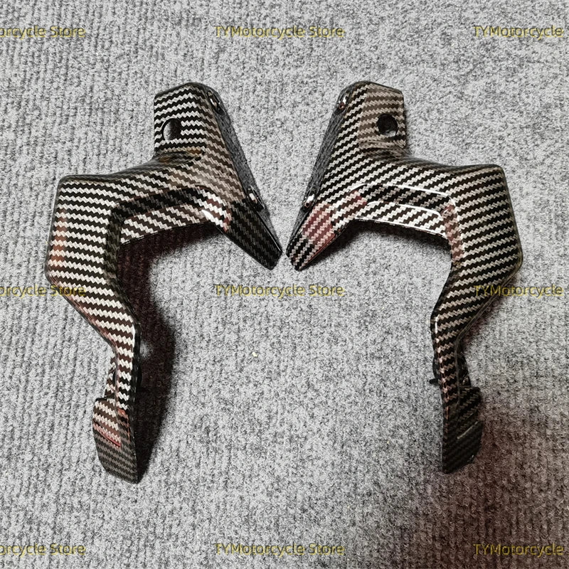 Carbon fiber coating Front Upper Nose Hood Headlight Shroud Cover Fairing Fit For YAMAHA FZ07 MT07 FZ-07 MT-07 2018 2019 2020