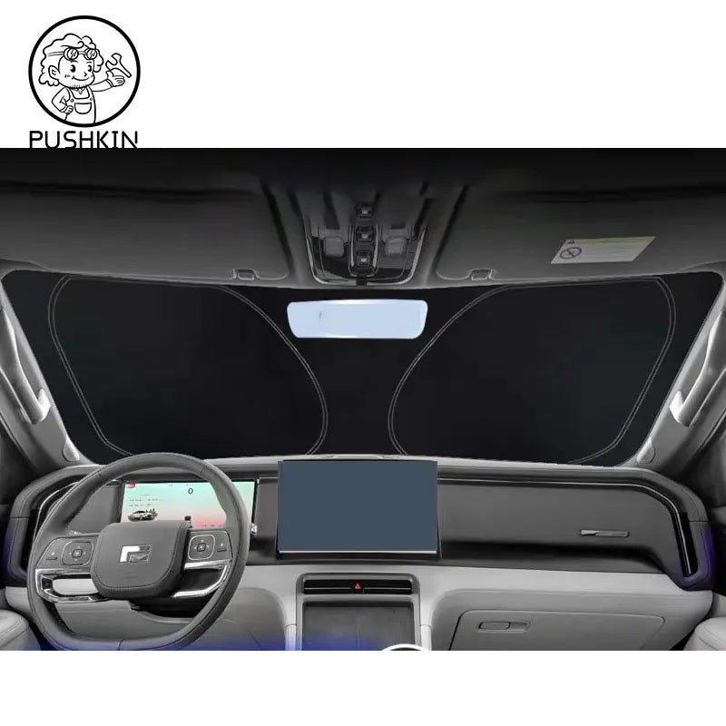 For BAIC JISHI polestone 01 Rox 01 2025 Rox Adamas 2026 Car Windshield Sunshade Cover Anti UV Protection Auto Parts Accessories