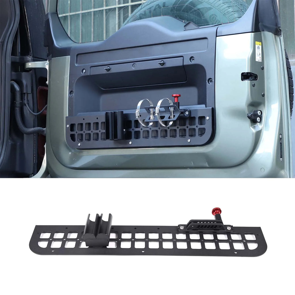 For Land Rover Defender 90 110 130 2020+ Aluminum Alloy Black Car Tailgate Window Storage Fence Foldable Pallet Rack Accessories