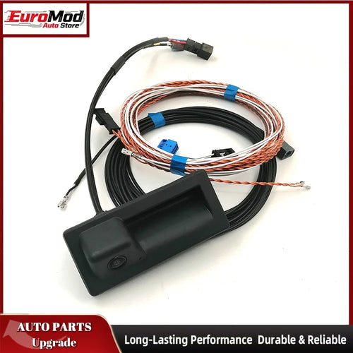 3V0827566L Highline Rear View Camera For Audi A4 B9 8W 2015-2024 Trunk Handle Reverse Camera Dynamic Guidance Line Parking Assis