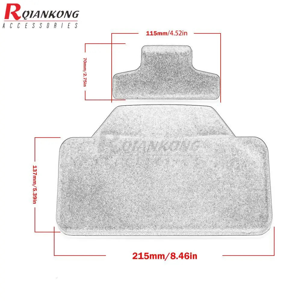 Motorcycle Top Case Backrest Cushion Trunk Passenger Back Pad For Honda XRV750 CRF1000L CRF1100L Africa Twin 1990-2021 2022 2023