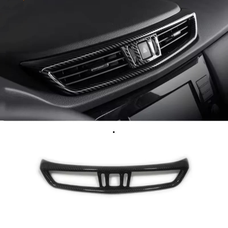 LHD Car Gear Shift Knob Sticker Panel Frame Trim Cover For Nissan X-Trail T32 Rogue 2014 -2020 Accessories