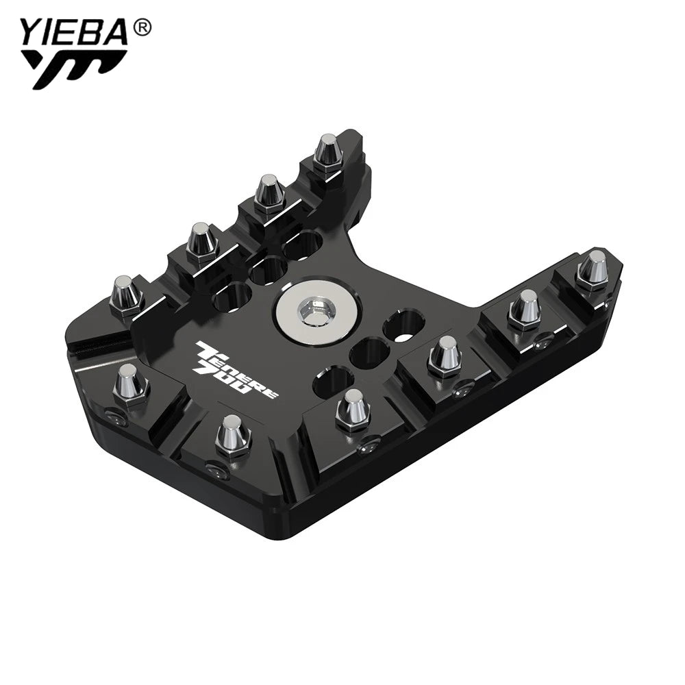 TENERE700 2019-2024 CNC Motorcycle Rear Brake Pedal Step Plate Tip Plate Enlarge FOR YAMAHA TENERE 700 XTZ700 T700 WOLD RAID