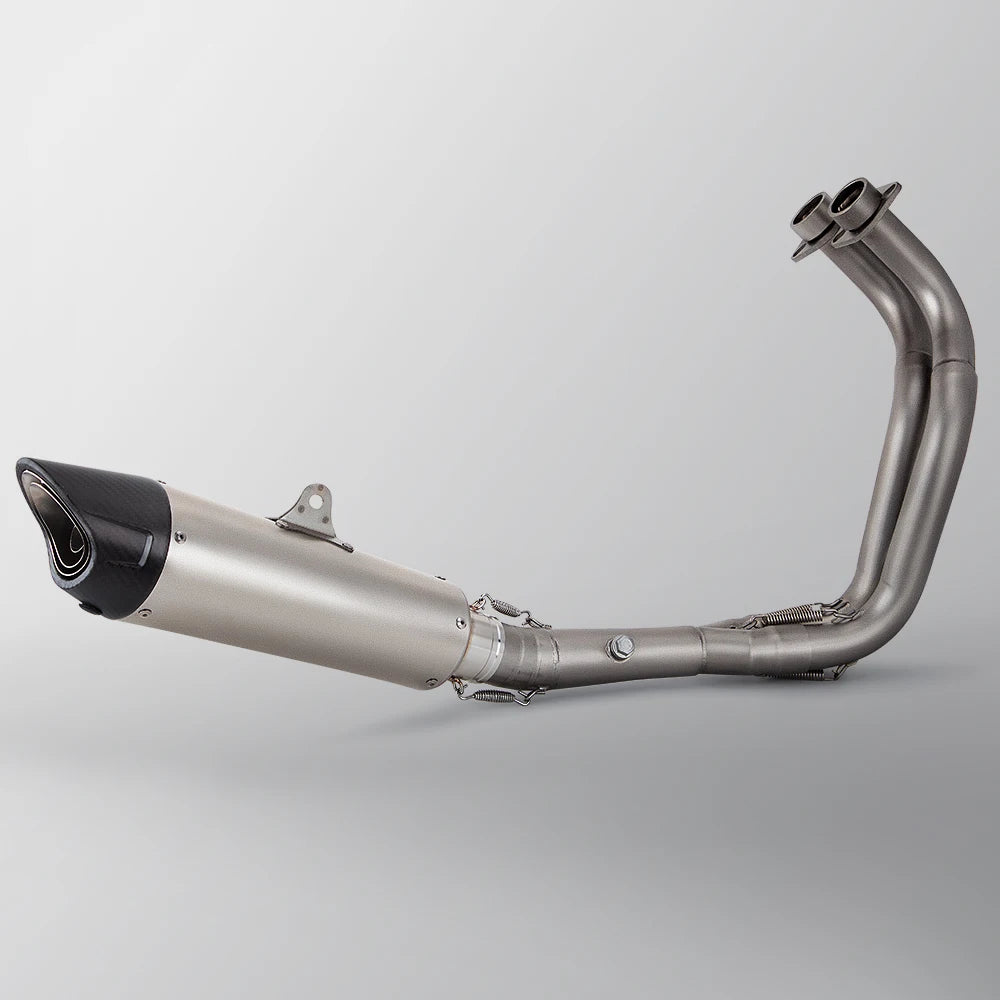 MT07 Exhaust System For Yamaha R7 MT-07 FZ07 XSR700 2014-2026 Motorcycle Escape Kit Street Bike Manifold Muffler with DB Killer
