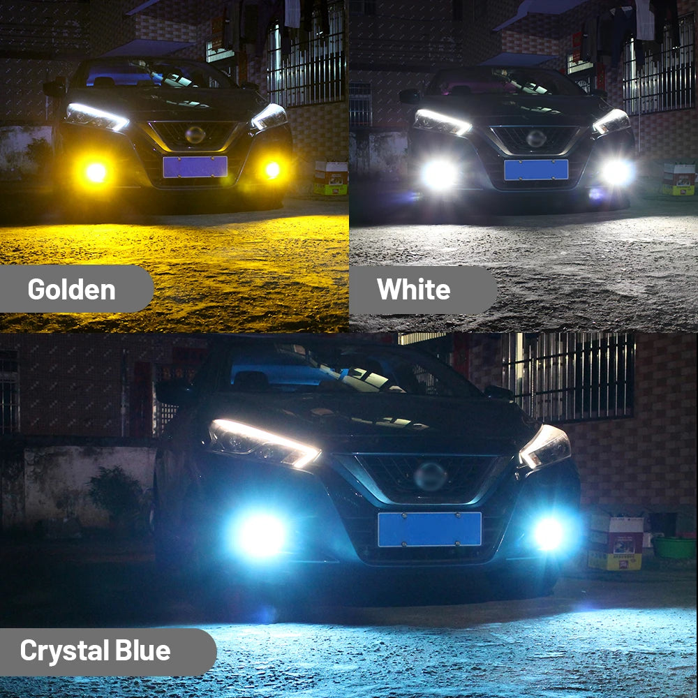 2pcs LED Fog Light For Toyota Hilux 2004-2019 2007 2008 2009 2010 2011 2012 2013 2014 2015 2016 2017 2018 Canbus Accessories