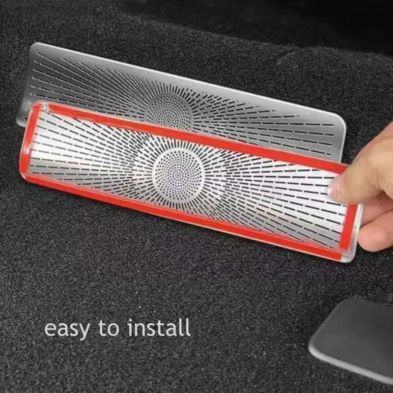 For BYD Sealion 7 EV 2024 2025 Under Seat Air Outlet Flow Vent Intake Grille Protect Cover Accessories