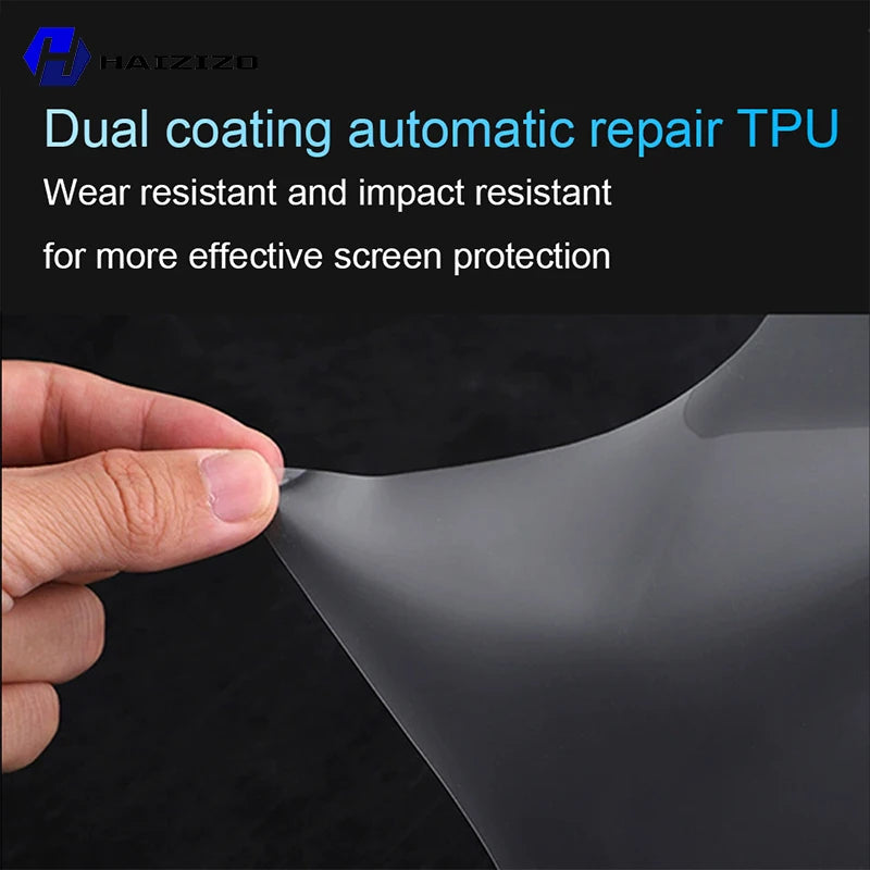 For BYD Sealion 7 2024-2026 Car interior Matte Screen Protector console GPS Navigation LCD screene TPU film Scratch resistant
