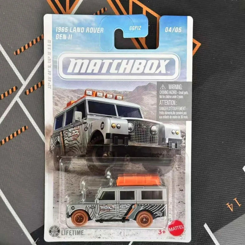 MATCHBOX Diecast Car 1:64 Off-Road Vehicle Set Ford Explorer Jeep Land Rover Toyota Land Cruiser Collectible Model For Kids 3+