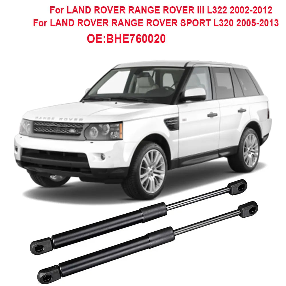 2PCS Rear Tailgate Boot Trunk Gas Spring Struts For LAND ROVER RANGE ROVER III L322 2002-2012 SPORT L320 2005-2013