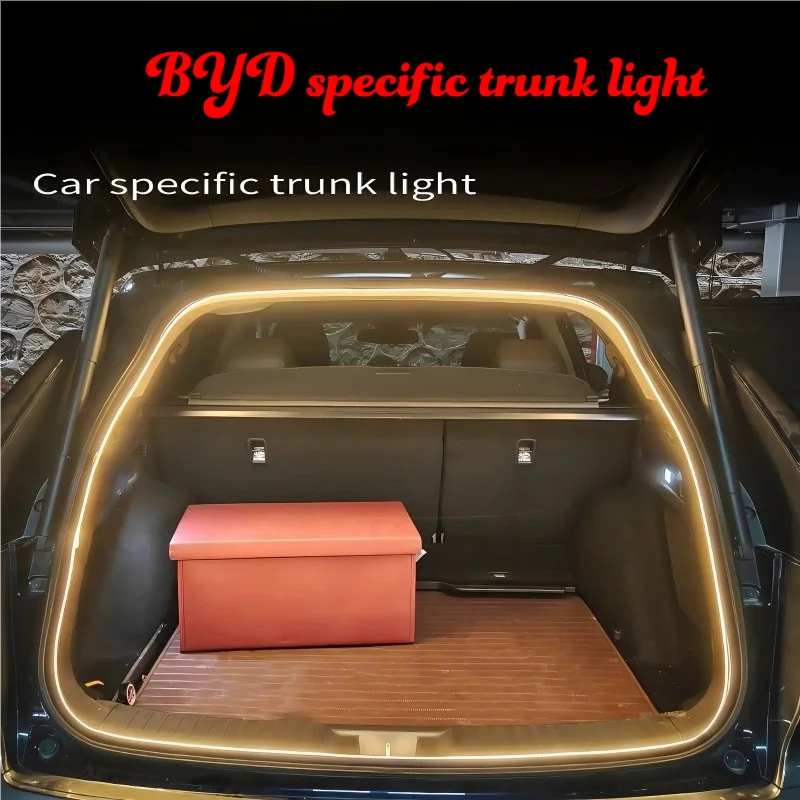 BYD Han Yuan Qin Plus Dolphin Song Pro trunk lights, trunk lighting, trunk lighting, atmosphere LED lights with in car accessori
