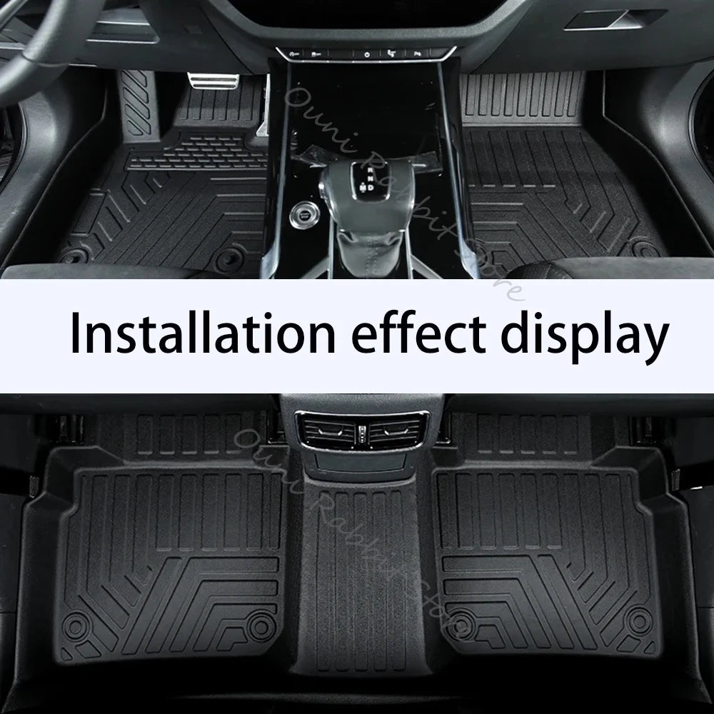 For BYD Sealion 7 EV 07 EV 2024~2026 2025 LHD RHD Car TPE Floor Mats Waterproof Carpets Interior Protection Accessories
