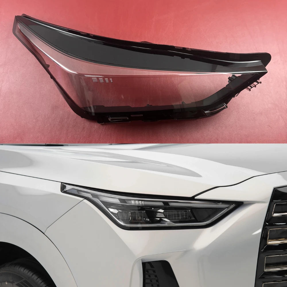 For Trumpchi GS4 MAX 2024 Automotive Parts and Accessories Car Front Headlamp Lamp Cover Headlight Cover Housing Lamp Caps