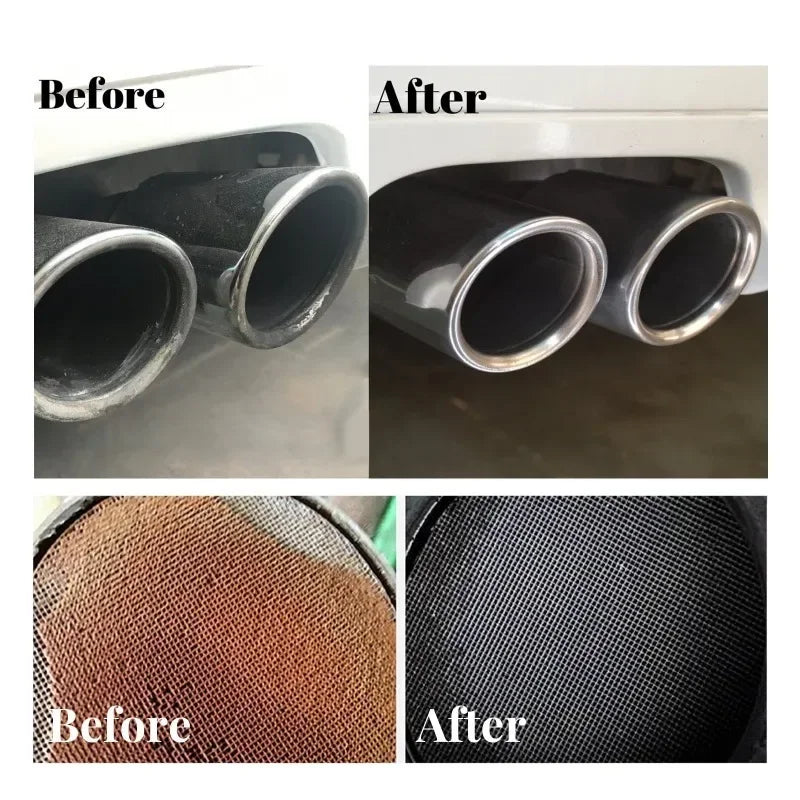 120ML Car Catalytic Converter Cleaner Engine Carbon Remover Non-Disassembly Exhaust System Treatment for Car Care
