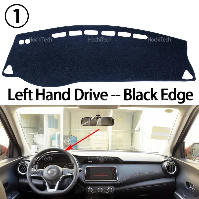 For Nissan Kicks 2016 2017 2018 2019 2020 P15 Car Dashboard Cover Avoid Light Pad Instrument Panel Mat Case Carpets