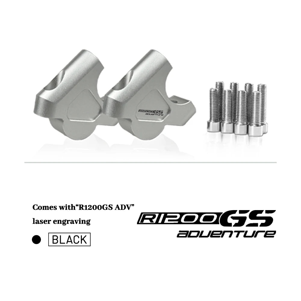 For BMW R1250GS R 1250 GS R1200GS LC Adventure ADV S1000XR Motorcycle  Handlebar Riser 32MM Drag Handle Bar Clamp Extend Adapter