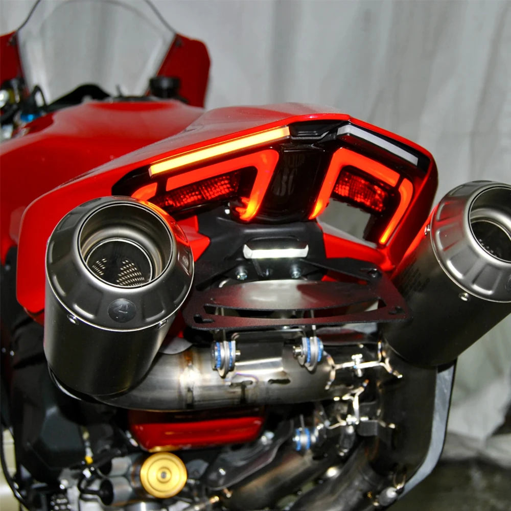Panigale V4 2025 Tail Tidy For DUCATI Panigale/Streetfighter V4/S V2 2025 Fender Eliminator  Plug and Play License Plate Holder
