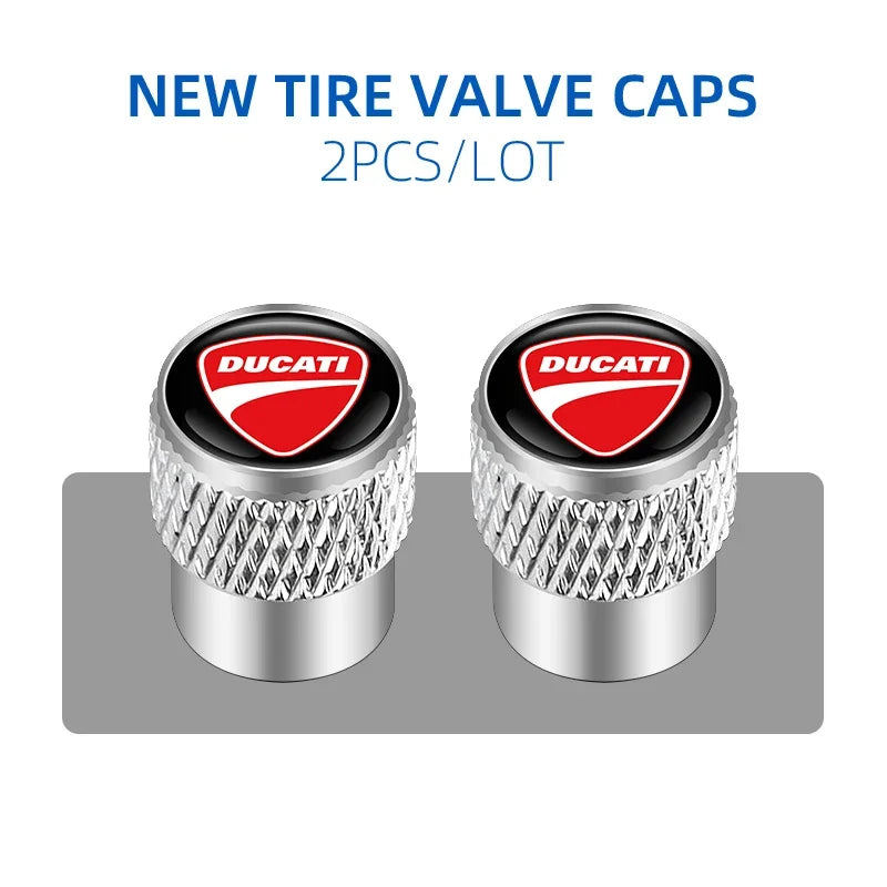 For Ducati Panigale Diavel Superleggera V4 V2 Scrambler Motorcycle CNC Aluminum Wheel Tire Valve caps Airtight cover