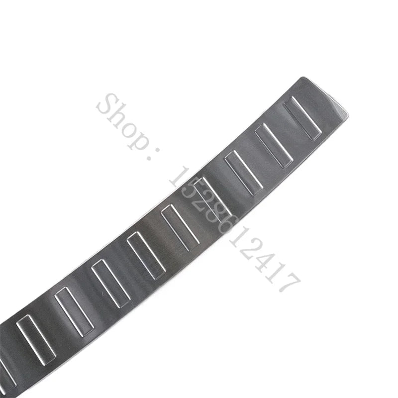 For Nissan X-Trail X Trail T32 2014 2015~2019 Rear Outer Bumper Protector Trim Door Sill Scuff Cover Plate Rear Styling