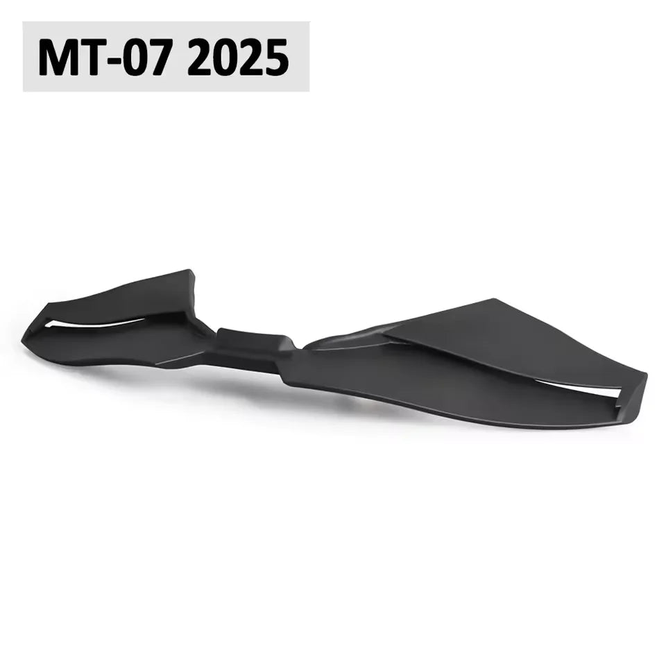 Motorcycle For MT07 MT 07 2025 Downforce Winglet Aerodynamic Wing Front Spoiler Kit MT-07 2025 New Accessories Front Spoiler