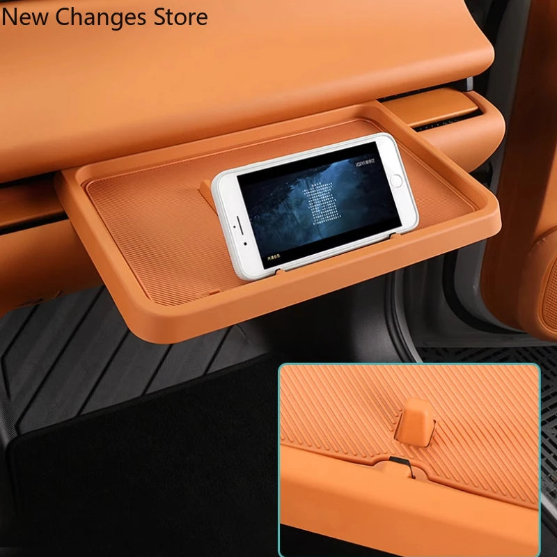 For Leapmotor C10 Co-pilot Small Table Board Central Control Black Technology Storage Box Decoration Modification Accessories