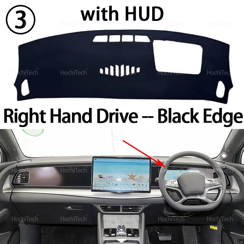 Interior Accessories Dashboard Cover Pad Sun Protection Pad UV Protection Mat  Accessories for BYD Sealion 7 2024 2025