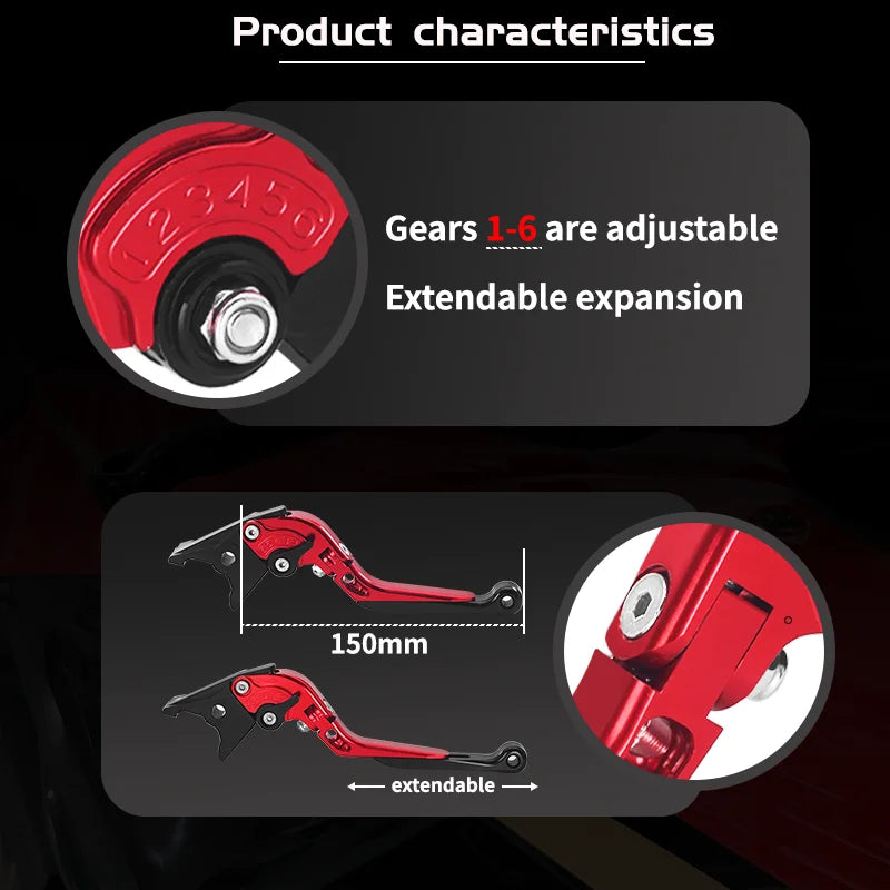 For 899 959 PANIGALE 1199 1299 Panigale/S Panigale V4 Motorcycle Extendable Folding Adjustable Brake clutch Hand levers panigale