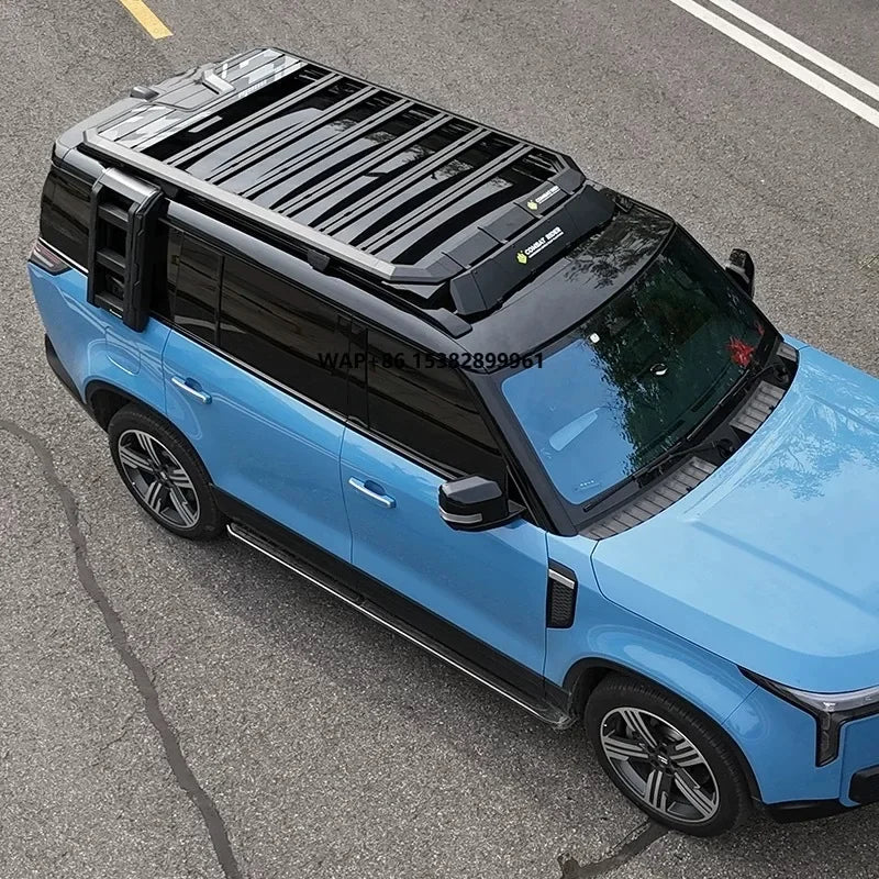 For Rox 01 Roof Rack + Spoiler Off-road Appearance Modification Part Platform Aluminum Alloy Special Accessories