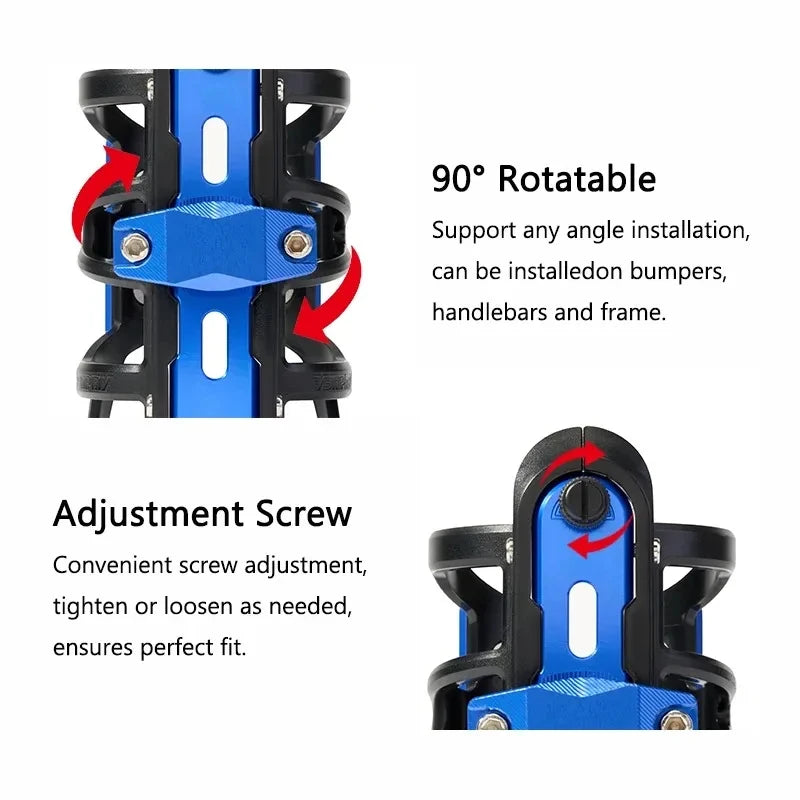 For Yamaha Tenere 700 1200 Tenere700 Tenere1200 2018-2025 High Quality Motorcycle Water Drink Cup Holder Sdand Cage
