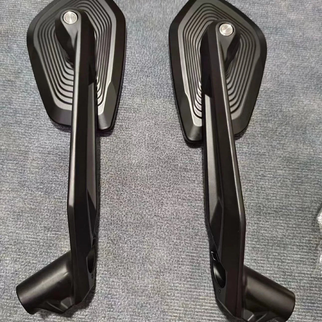 For Kawasaki Ninja ZX-12R Motorcycle Rearview Mirrors Wide Vision Aluminum Alloy Side Mirrors Anti-Shake Adjustable Casting