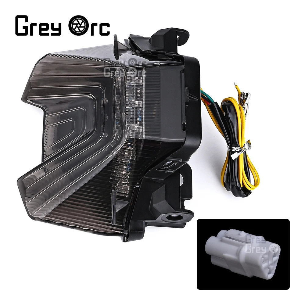 Rear Tail Light Brake Turn Signals Integrated LED Light For Yamaha MT-07 MT07 2018 2019 2020 2021 2022 2023 2024