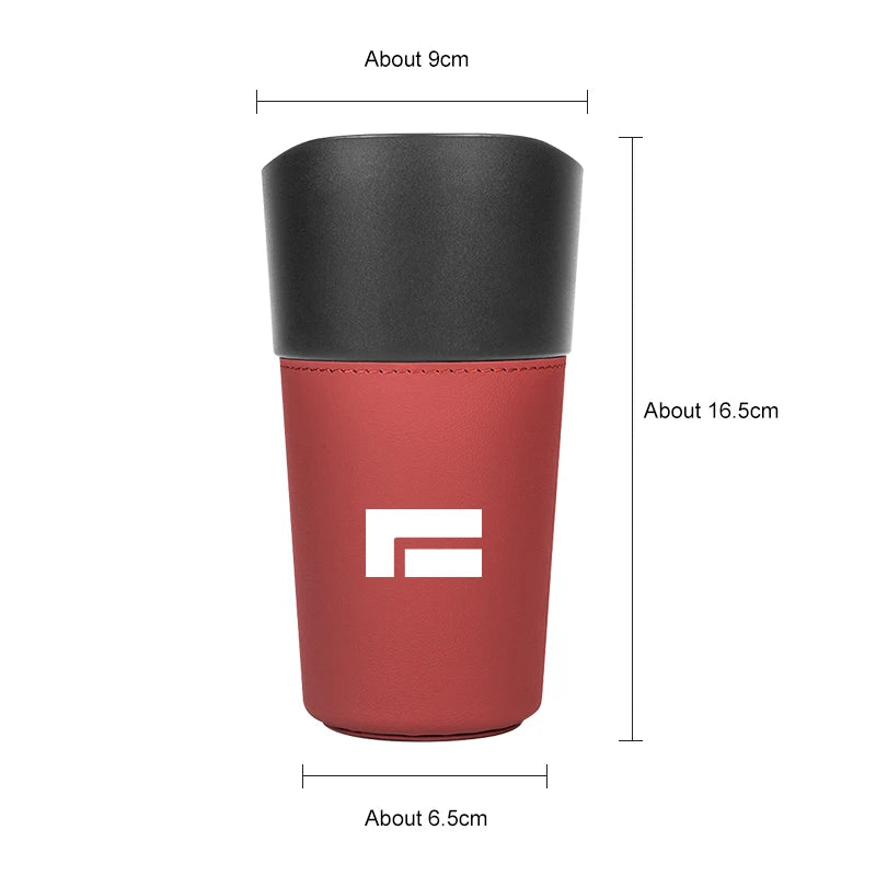 Water Cup Waterproof For BAIC Jishi Polestone 01 Rox 01 2023 2024 2025 Car Trash Can Storage Box Garbage Cup Umbrella Organizer