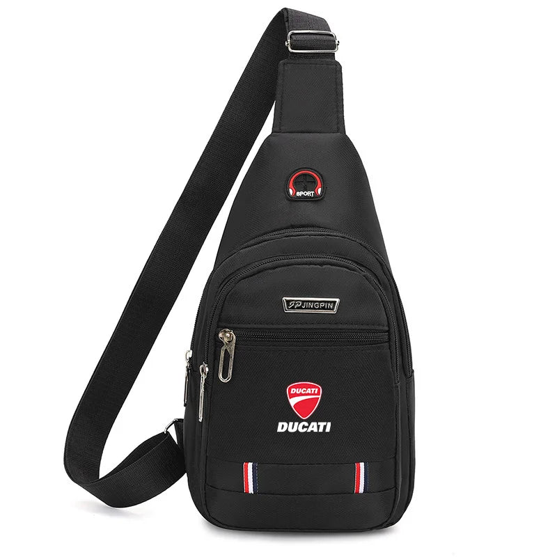 Multi-functional Card Case Coin Purse Travel Bag Motorbike Men's Shoulder Wallet for Ducati Monster Panigale Diavel V4 Scrambler