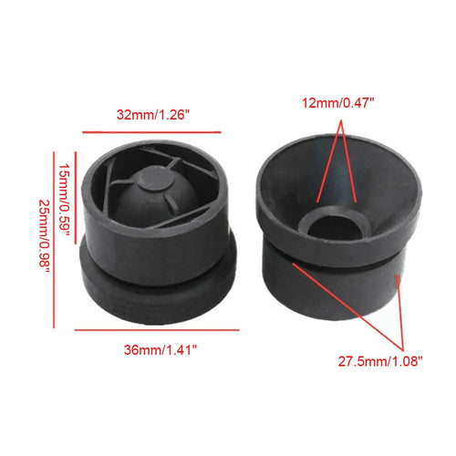 2/4PCS Rubber Engine Cover Grommet Buffer Bumper Stop Jounce Bush For Nissan Qashqai J11 Кашкай 2014 2015 2016 2017 2018 -2020