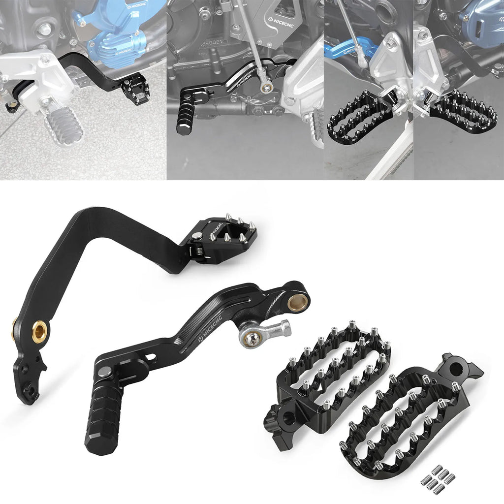 For Yamaha Tenere 700 /XTZ700 T700 2019-2024 Rear Brake Lever Pedal Gear Shifter Lever Foot Pegs Footrest