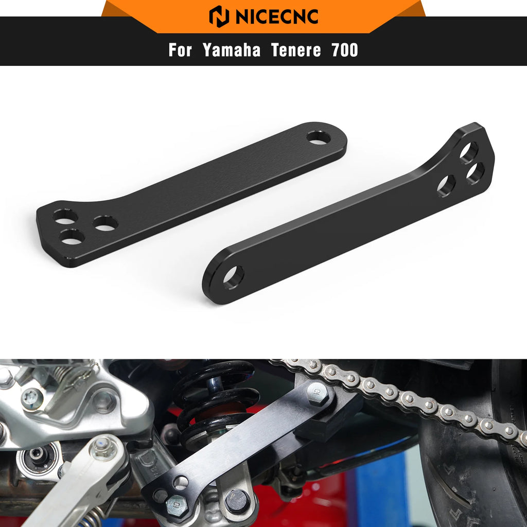 For Yamaha Tenere 700 T700 XTZ700 Rally Edition 2020-2024 Motorcycle Suspension Lowering/Raising Links Lower 18/30MM Raise 12MM