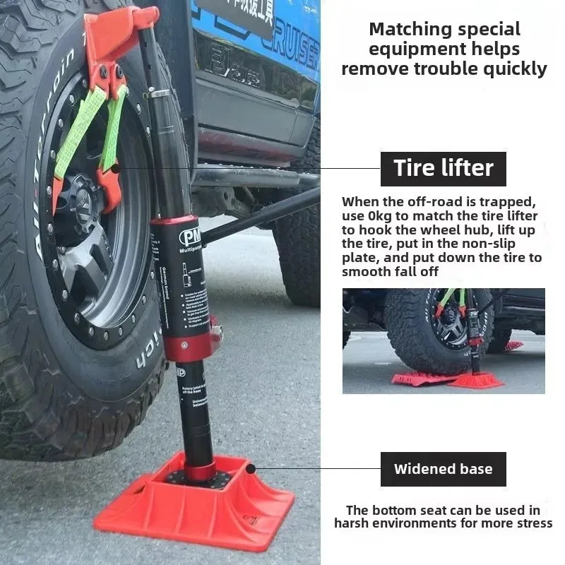New Outdoor Escape Rescue Hydraulic Jack Powerful Off Road Recovery Jack Heavy Lifting Farm Jack