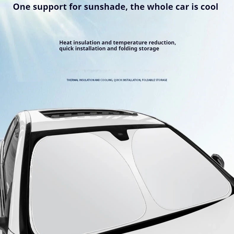 For BYD Leopard 5 8 Denza B5 B8 TI7 TI3 Fangchengbao Car Sunshade Umbrella Sun Protection Heat Insulation Sun Visor Curtain