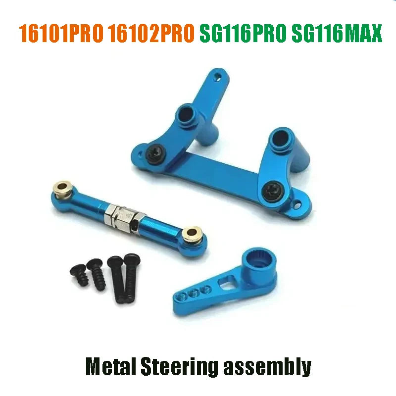 16102PROSCY 16101 PRO  SG116MAX RC Automotive Aluminum Parts Suspension Arm Steering Assembly Drive Shaft Gear Upgrade Metal Kit