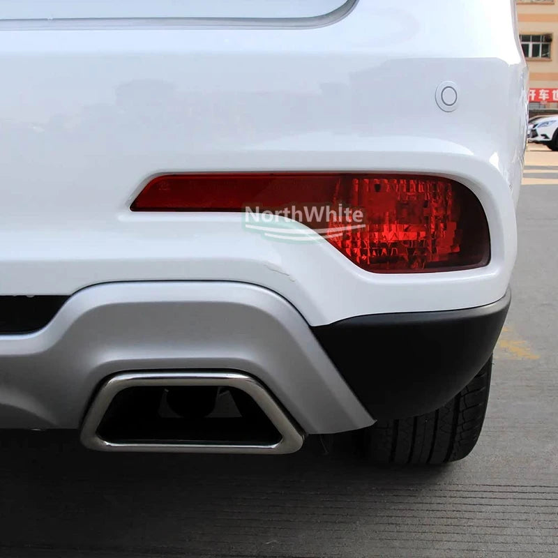 Tail Throat For BYD S7 Rear Bumper Decorative Exhaust Pipe
