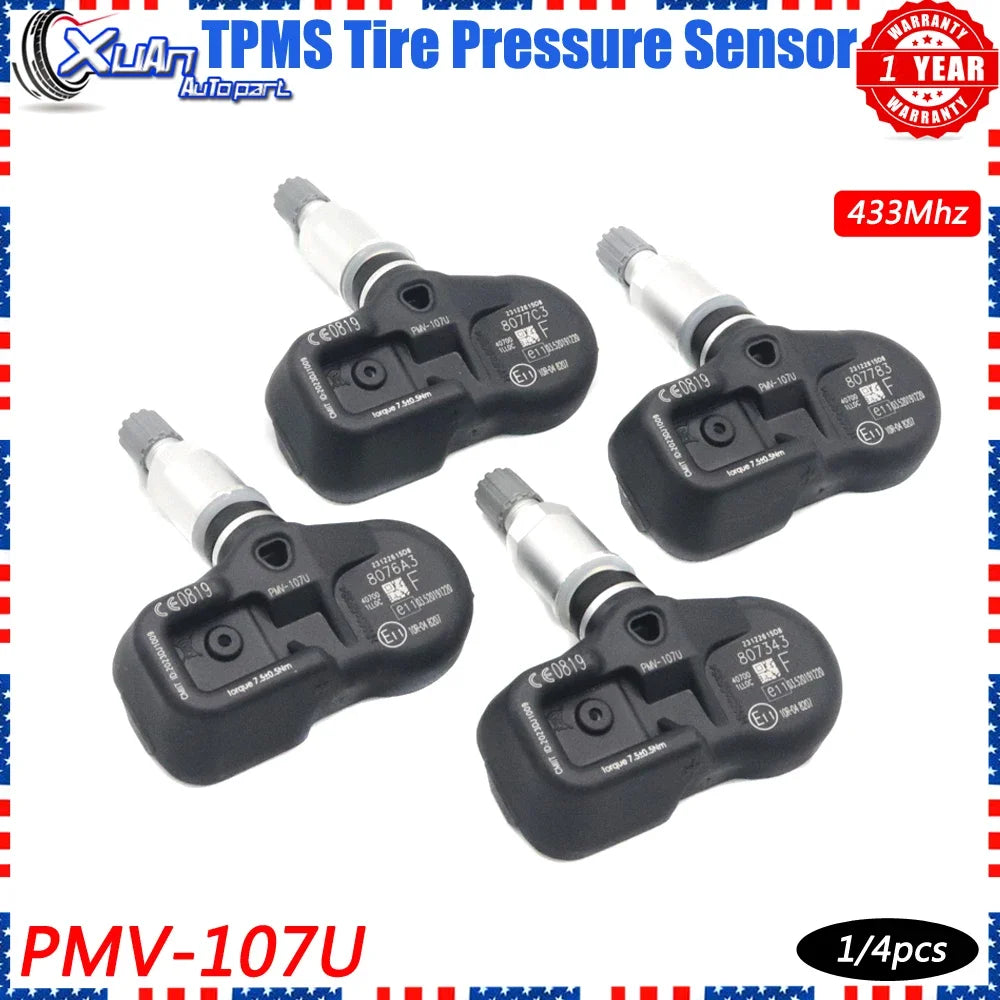 XUAN TPMS Tire Pressure Sensor Monitoring System 40700-1LL0C PMV-107U For Infiniti M30 M35H 2010-2013 for Nissan Patro Micra