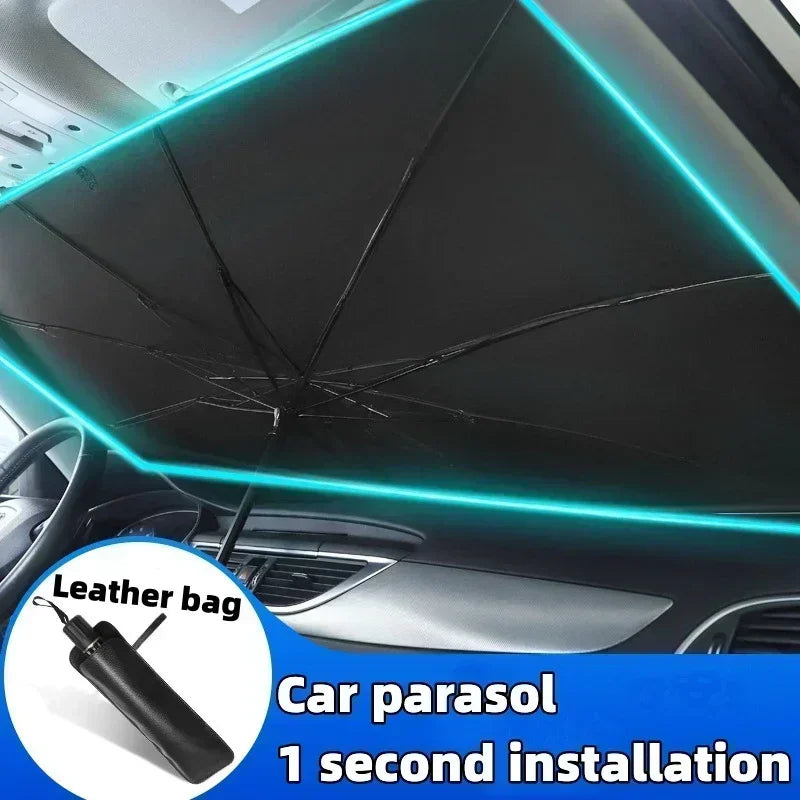 Car Sun Shade,Car Accessories Windshield Sun Shade,Cars Windshield Sun Shade Umbrella,Block UV Rays & Sun Heat Insulation