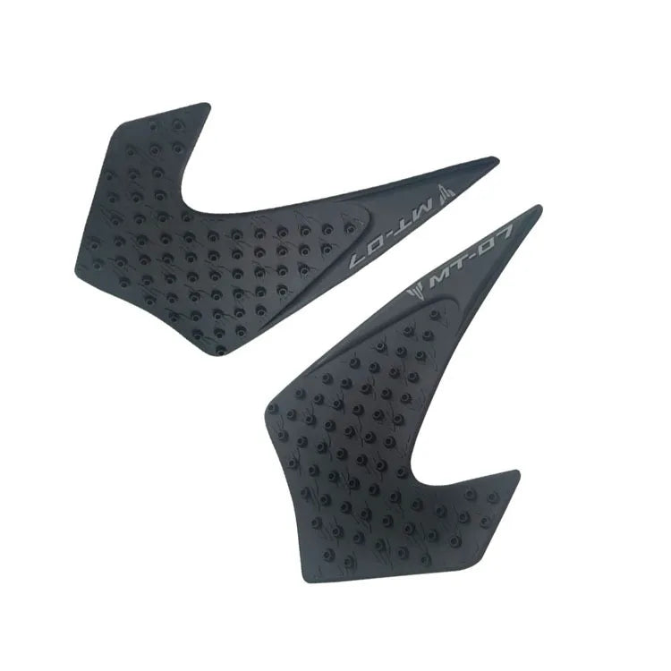 For YAMAHA MT-07 FZ07 2013-2017 Motorcycle Accesorios Rubber Side Fuel Stickers Anti Slip Fuel Tank Pad