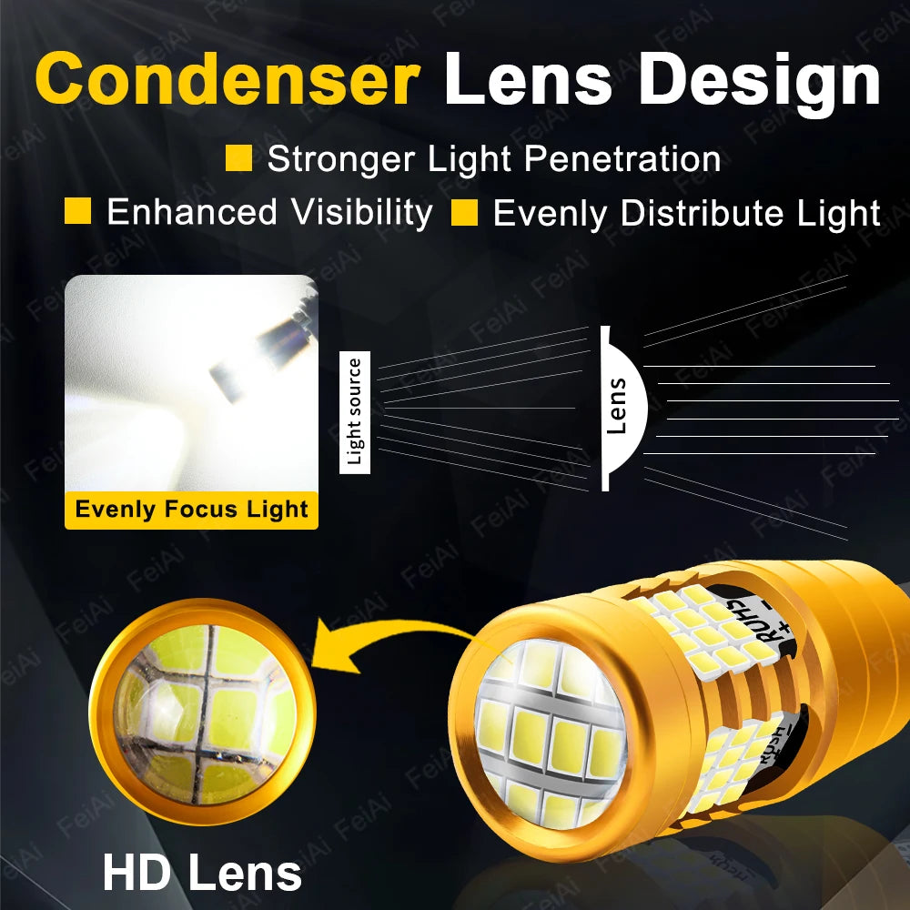 LED Reverse Light For Nissan Kicks P15 2016 2017 2018 2019 2020 2021 2022 Kicks Accessories LED Reversing Bulbs Backup Lights