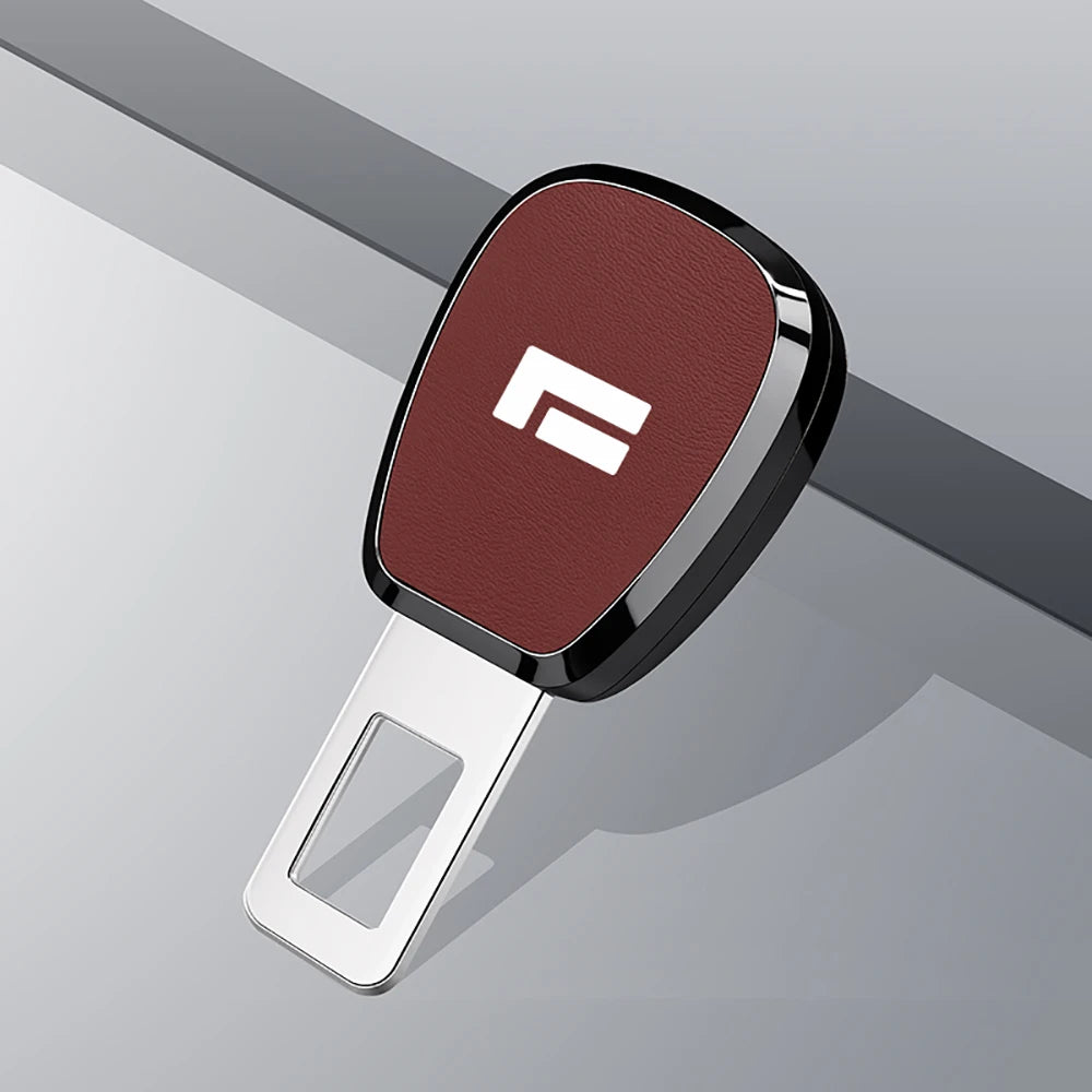 Car Seat Belt Extension Buckle Aluminum Alloy Clip Buckle Fit For BAIC JISHI polestone 01 Rox 01 Interior Modified Accessories