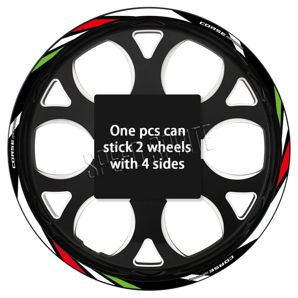 Wheel Sticker Rim Decal Hub Stripe Tape Accessories For Ducati monster 696 821 937 diavel multistrada 1260 1200 panigale v4 848